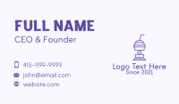 Juicer Business Card example 2