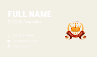 Luxury King Crown Business Card