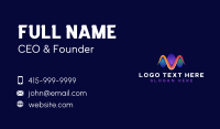Sound Wave Business Card example 2