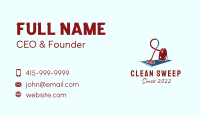 Housekeeping Vacuum Cleaning  Business Card Image Preview