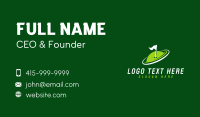 Golf Tournament Flag Business Card