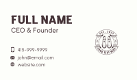 Leather Fashion Shoes Business Card