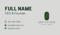 Leaf Landscaping Hand Business Card