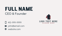 Red And Blue Business Card example 2