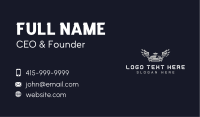 Wing Crown Sports Car Business Card