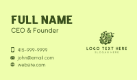  Leaf Cleaning Service Business Card
