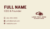 Vintage Truck Mover Business Card
