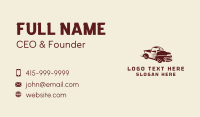 Autoservice Business Card example 3