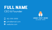 Kid Tooth Mascot Business Card
