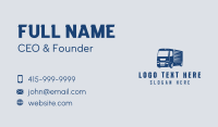 Vintage Freight Trucker Business Card