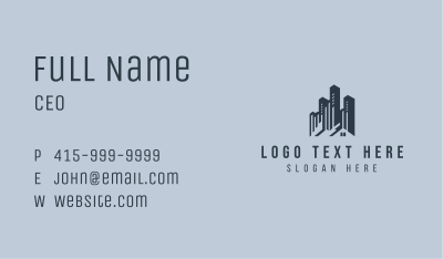 Building Real Estate Business Card