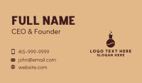 Coffee Bean Laboratory Business Card Design