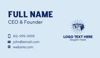 Blue Toolbox Business Card Design