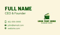 Garbage Disposal Business Card example 1