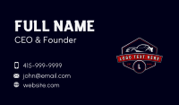 Automotive Race Car Business Card