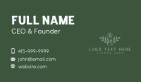 Organic Ornament Candle Business Card