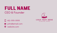Vinification Business Card example 3