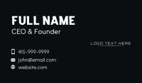 Future Business Card example 4
