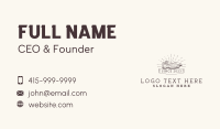 Shoe Loafers Boutique Business Card