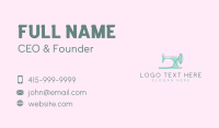 Clothing Alteration Repair Business Card