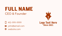 Writers Guild Business Card example 2