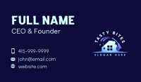 House Power Wash Cleaning Business Card