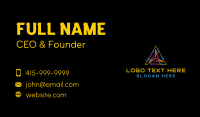 Triangle Tech Media Business Card