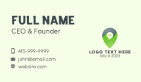 Location Messaging App Business Card