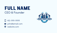 Building Power Washer Business Card Design