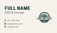 Cabin Woods Carpentry Business Card