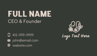 Natural Beauty Face Business Card