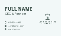 Architecture Concrete Pillar  Business Card