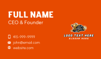 Wild Cat Business Card example 2