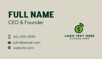 Online Banking Business Card example 1