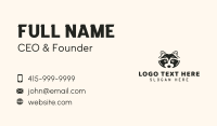 Sports Mascot Business Card example 1