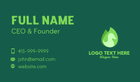 Green Eco Bird Business Card Design