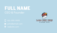 Dragon Smoke Cloud Business Card