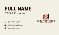 Floor Tile Home Improvement Business Card Design