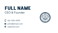 Scale Legal Attorney Business Card