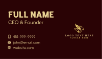 Literature Feather Quill Paper Business Card
