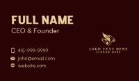 Literature Feather Quill Paper Business Card Design
