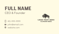 Strong Bison Animal Business Card