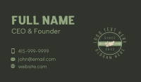 Ginger Business Card example 1