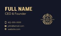 Crown Royalty Regal Business Card