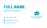 Pressure Washing Cleaning Bubbles Business Card Image Preview