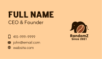 Elephant Coffee Farm  Business Card