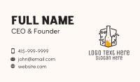 Root-beer Business Card example 2