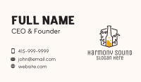 Vine Organic Liquor Business Card