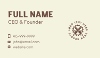 Chainsaw Business Card example 1