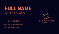 Artificial Business Card example 3